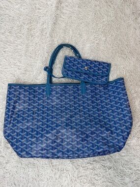GOYARD Goyardine Saint Louis PM in Blue